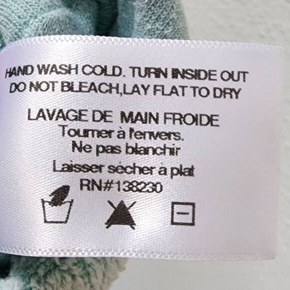 Pam & Gela Cotton Modal Hooded Side Split Hoodie Sweater Pullover Size XS - Picture 6 of 9